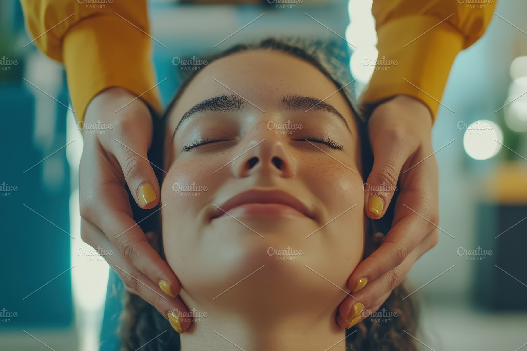 Relaxing spa treatment with oil mass, a Photo by Iftikhar Alam