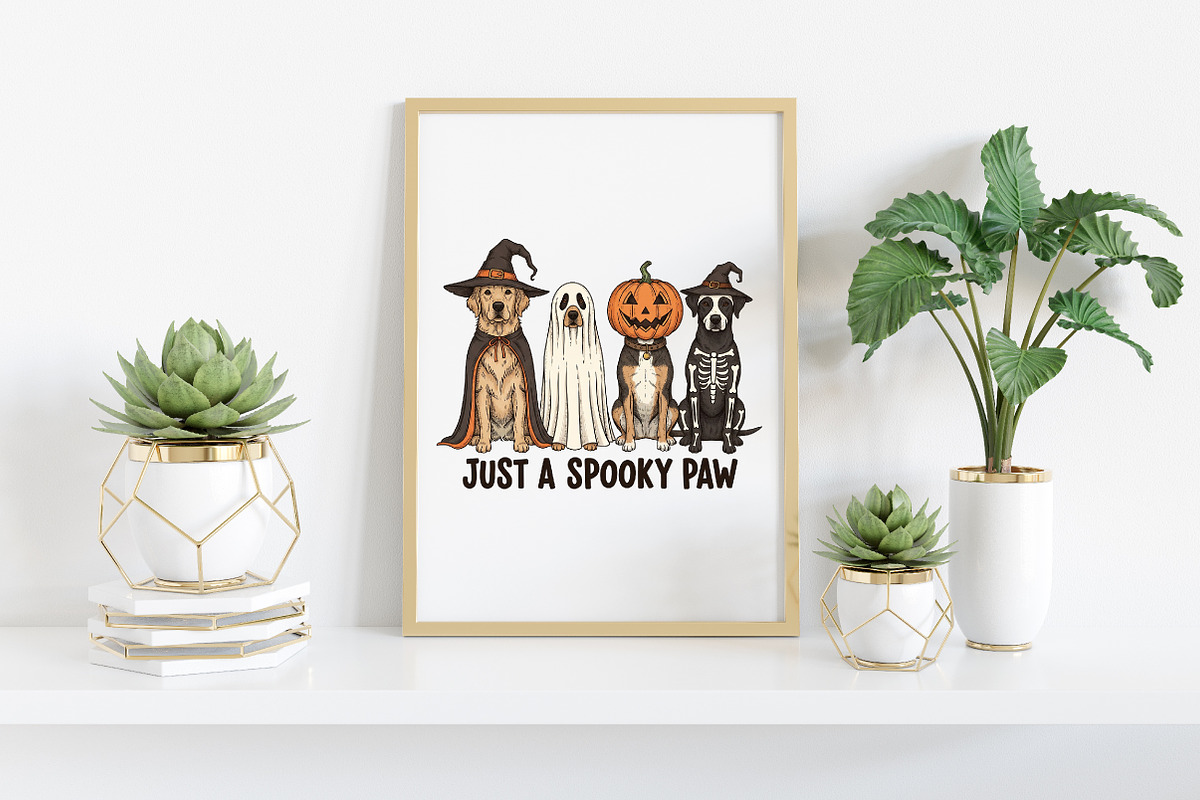 Just A Spooky Paw Png, an Illustration by Craft Nest (Photo 5 of 6)