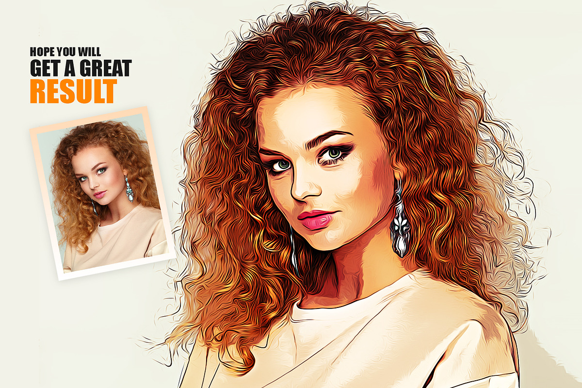 Oil Painting Art Action, an Action Add-On by DesignCave (Photo 2 of 5)
