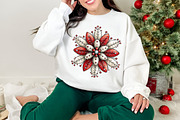 Whimsical Christmas Winter Clipart, an Illustration by Canvas Craft (Thumbnail 4 of 6)