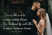 Gattenburg Mikalia Script Font, a Script Font by Storytype Studio (Thumbnail 8 of 15)