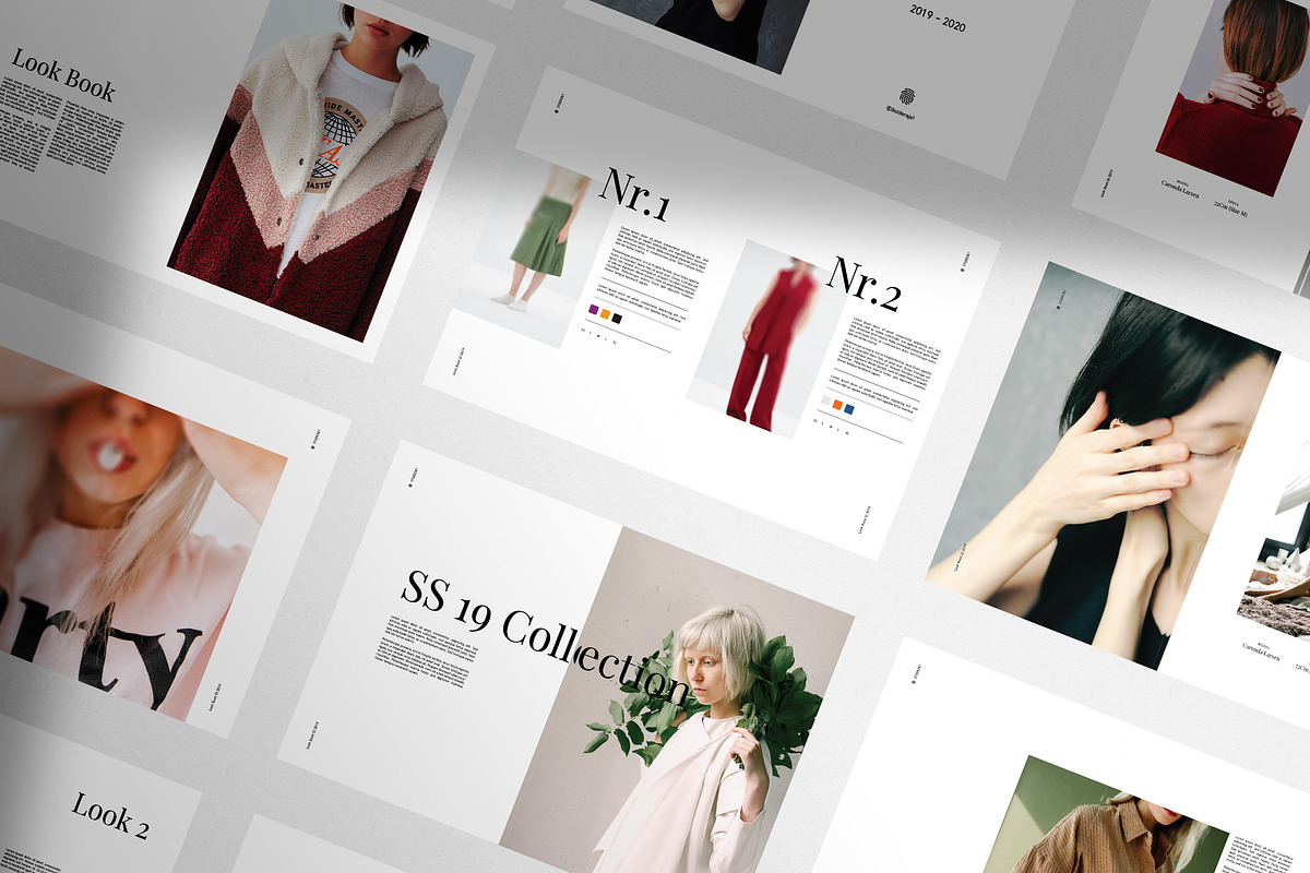LookBook Minimal Fashion Template, a Magazine Template by Wild Ones (Photo 11 of 13)