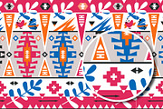 Geometric Boho Aztec Patterns, a Pattern Graphic by tomuato (Thumbnail 2 of 4)