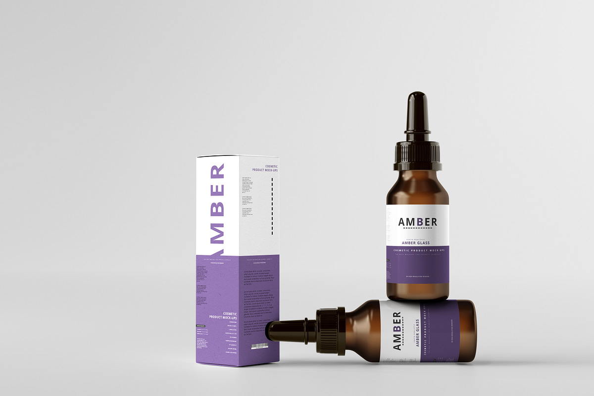 Dropper Bottle Mockups, a Cups & Container Mockup by pmvch (Photo 8 of 15)