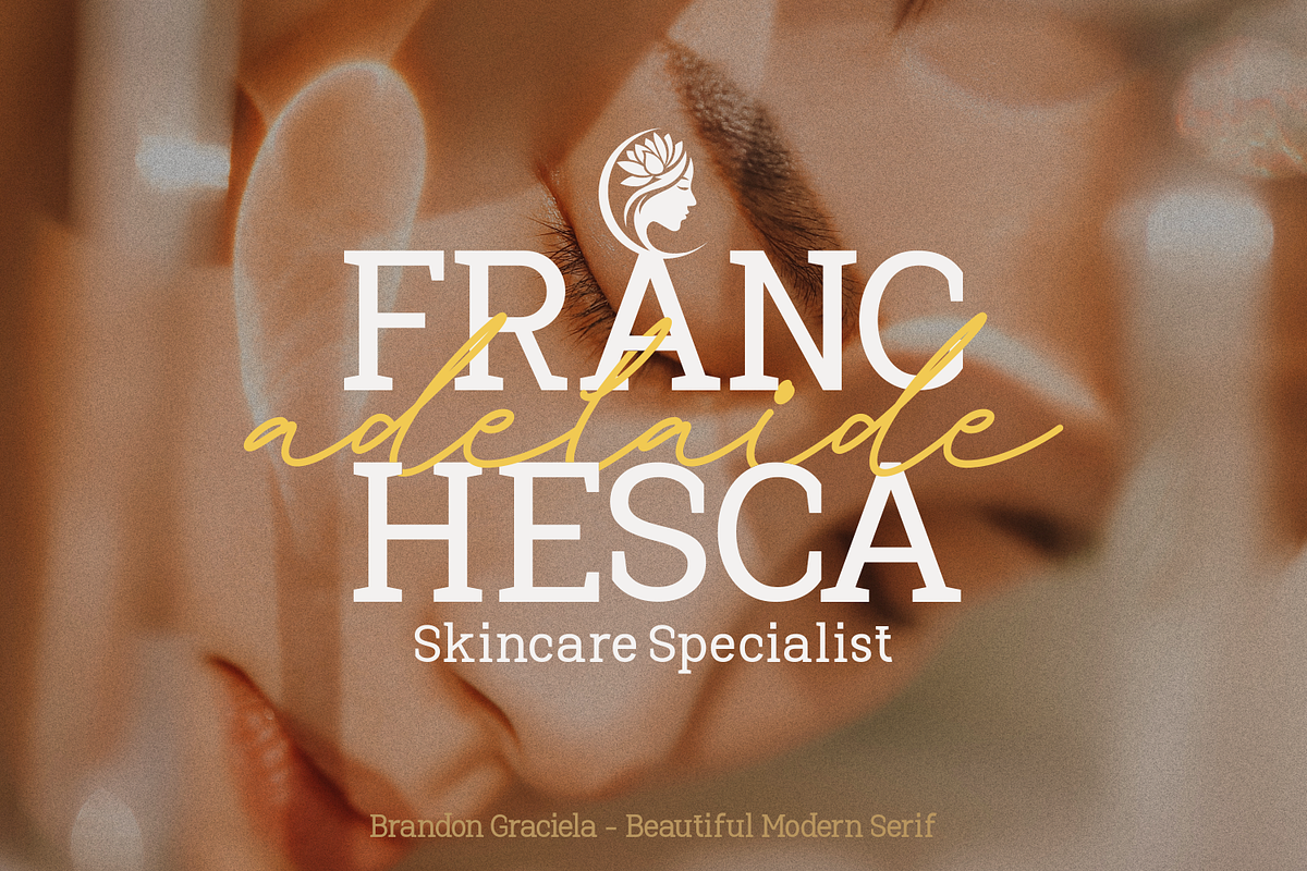 Brandon Graciela, a Serif Font by Creative Keelik (Photo 6 of 17)