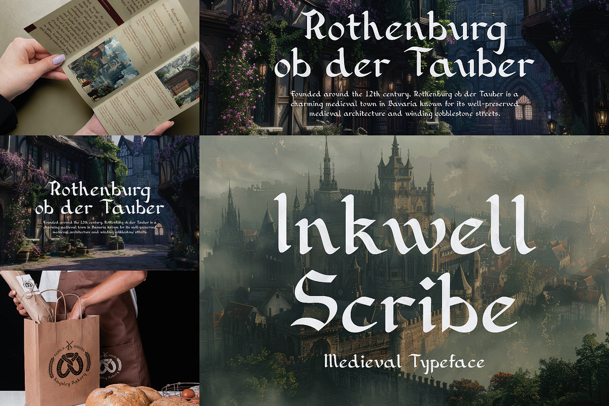 Old English Font Bundle - 25 Fonts!, a Blackletter Font by HipFonts (Photo 11 of 11)