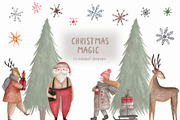 Christmas Magic, a Decorative Illustration by Katia Serdiuk (Thumbnail 1 of 5)