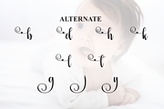 Babyish | Script Font, a Handwritten Font by Scratchones (Thumbnail 8 of 9)