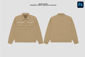 Mechanic jacket mockup