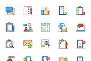 Customer Feedback Icon Set, a Person Illustration by Brickclay (Thumbnail 5 of 7)