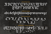 Ironfade - Blackletter Font, a Blackletter Font by themewarrior (Thumbnail 7 of 10)