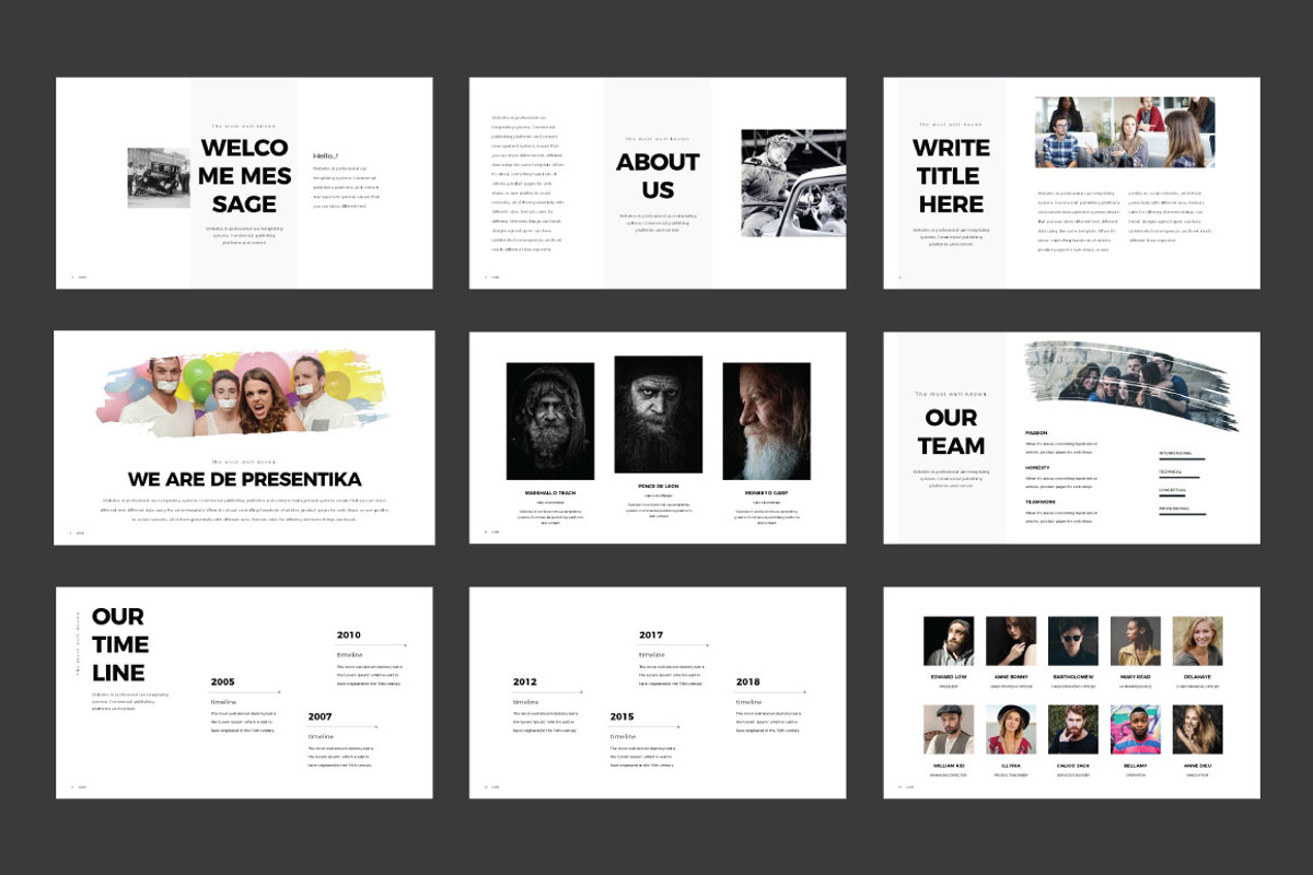 DE Keynote Presentation Template, a Presentation Template by Rystudio (Photo 2 of 8)