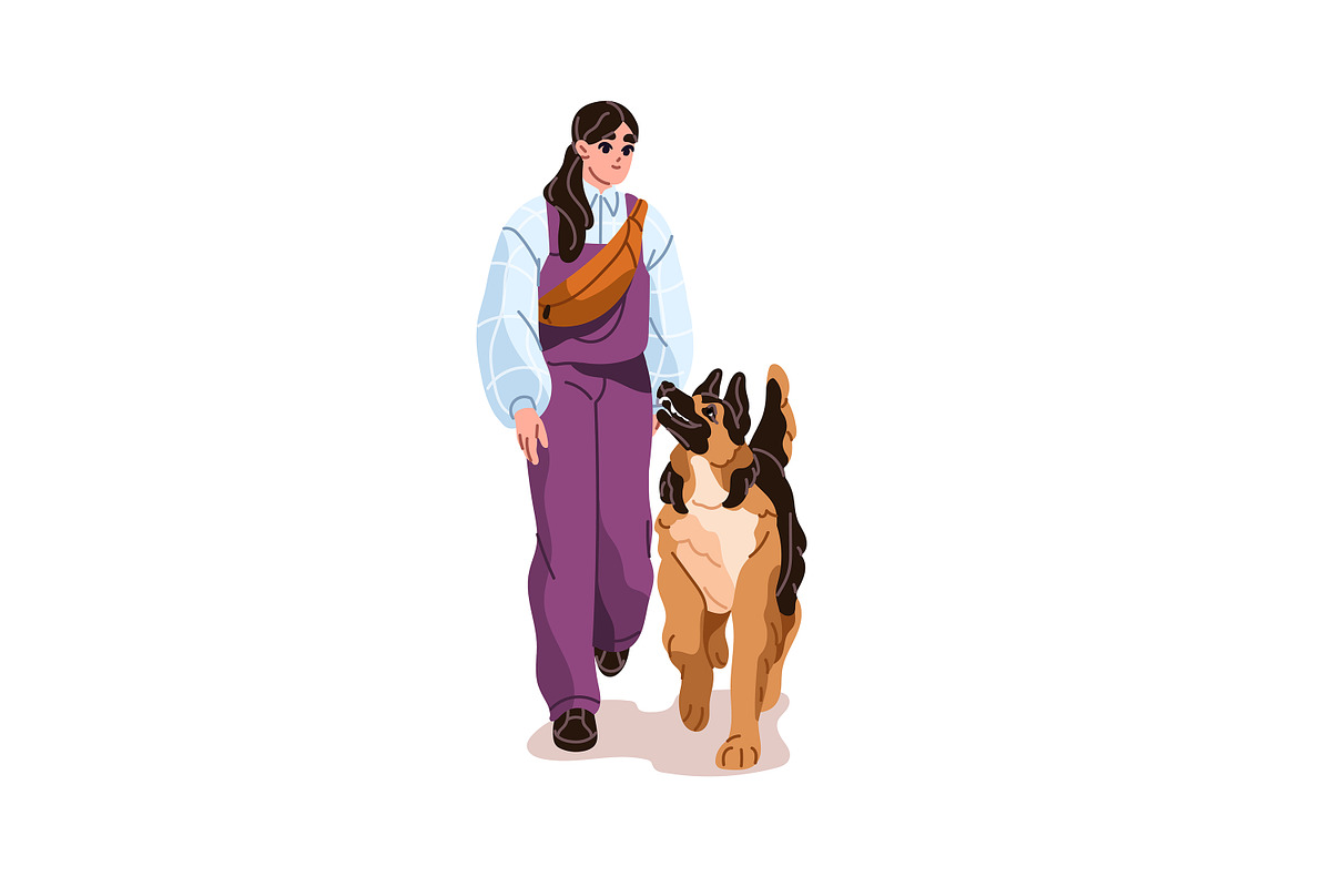 Dogs' obedience training set, an Animal Illustration by PaperTrident (Photo 13 of 13)