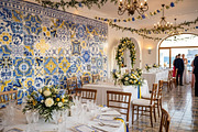 Azulejo Tiles Wall Mural Print, a Wallpaper Graphic by ilonitta (Thumbnail 5 of 10)