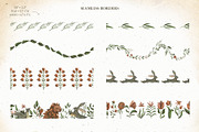 Watercolor vintage garden set, an Object Graphic by OrangePeafowlArt (Thumbnail 7 of 18)