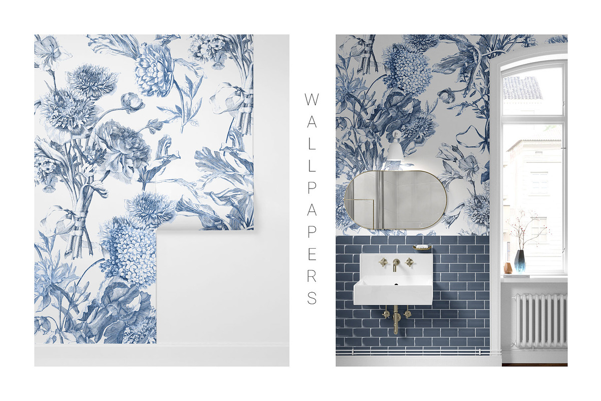 Toile Fleurie, Pattern & Motifs!, a Pattern Graphic by TSTUDIO (Photo 8 of 11)