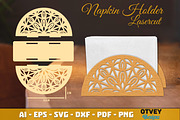 Mandala Napkin Holder Lasercut BUNDL, a Graphic by OTVEY DESIGN (Thumbnail 13 of 13)