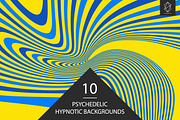 Psychedelic hypnotic backgrounds, a Pattern Graphic by Yury Velikanov (Thumbnail 1 of 4)