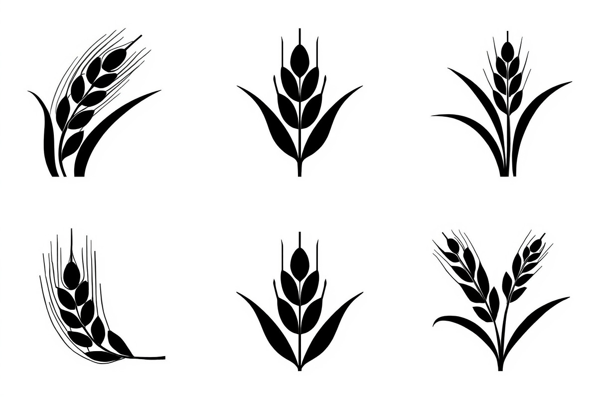 Agriculture Grain Silhouette Pack, an Illustration by Creativeshirt (Photo 4 of 9)