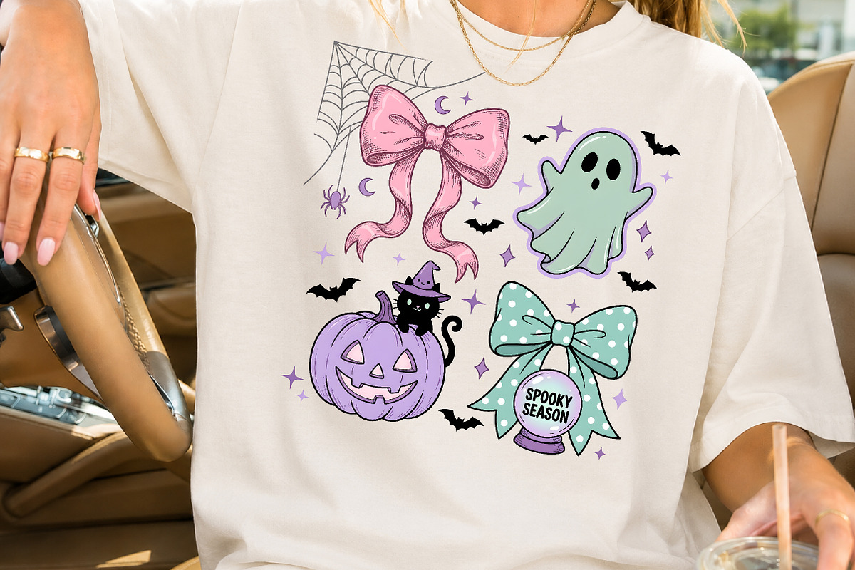 Coquette Halloween Sublimation PNG, a Seasonal Illustration by Rose Art (Photo 2 of 5)