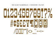 The Numerals Collection, a Handwritten Font by Drew Melton (Thumbnail 12 of 18)