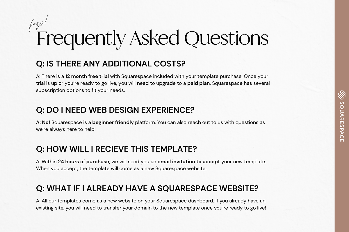 Squarespace Website Template Coach, a Squarespace Template by Breah Designs (Photo 9 of 10)