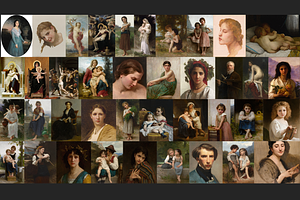 200 William Bouguereau HQ Paintings