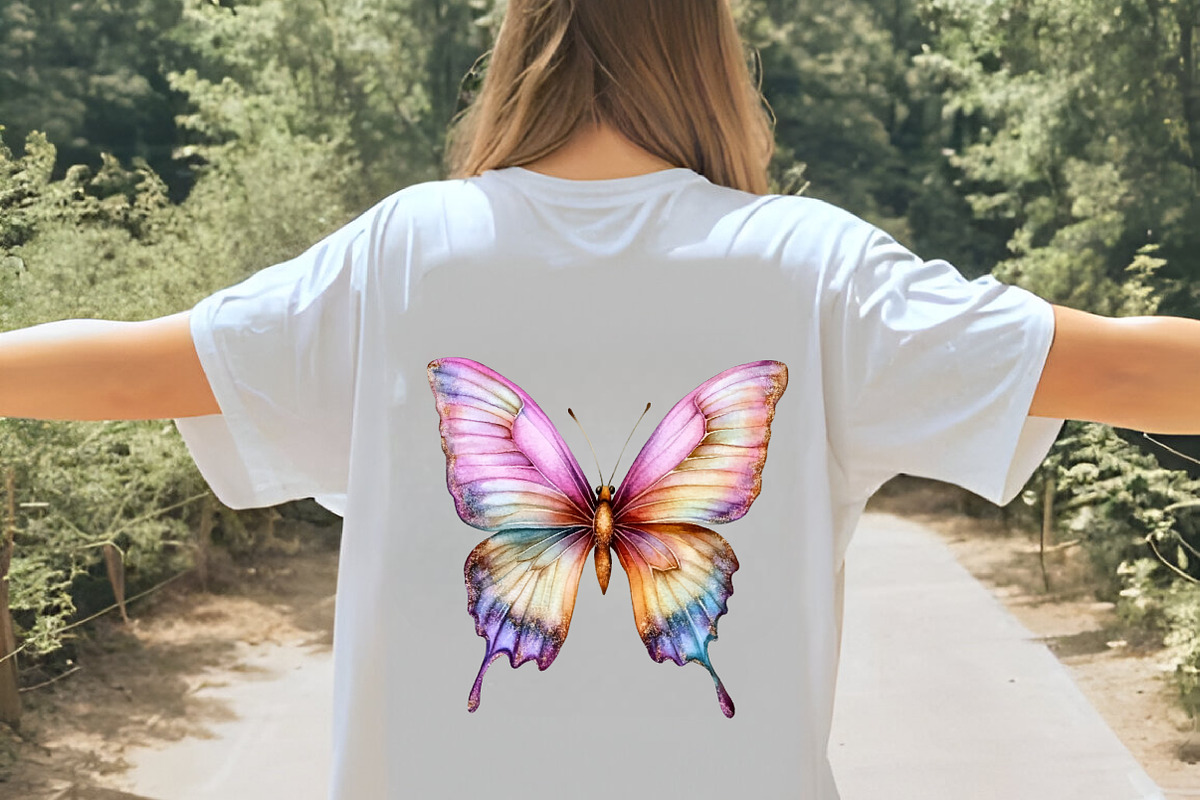 watercolor glitter butterfly clipart, an Illustration by GatewayDesign (Photo 6 of 9)