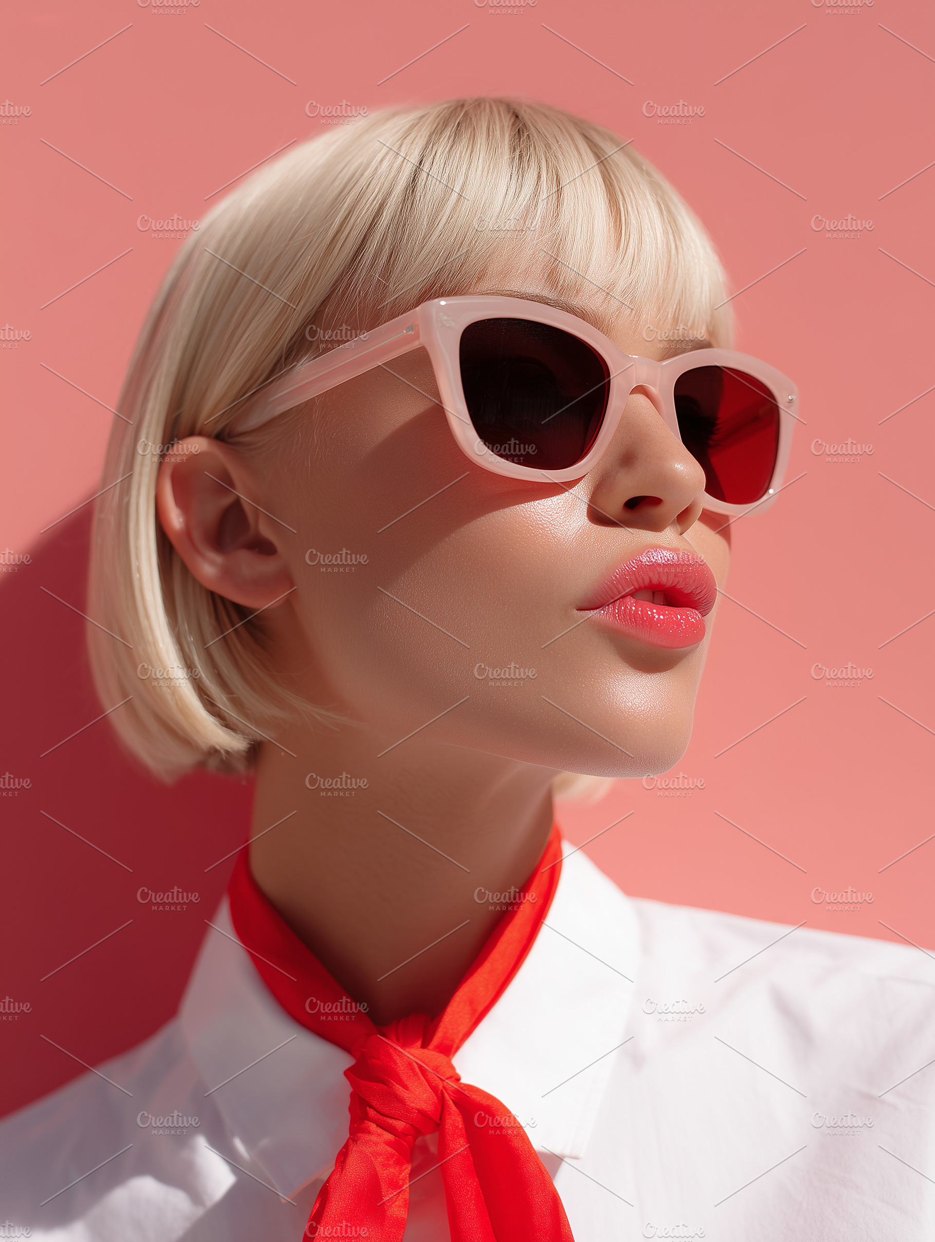 Stylish portrait of a blonde woman, a Beauty & Fashion Photo by MistyDay