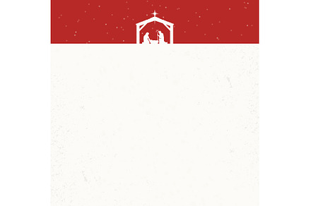 Christmas Nativity header Background