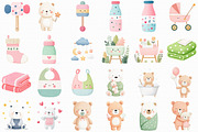 Baby Bear, Baby Shower Clipart, an Illustration by Libby Wishes (Thumbnail 4 of 7)