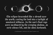 CS Bergamot – Blackletter Font, a Blackletter Font by Craft Supply Co. (Thumbnail 3 of 8)