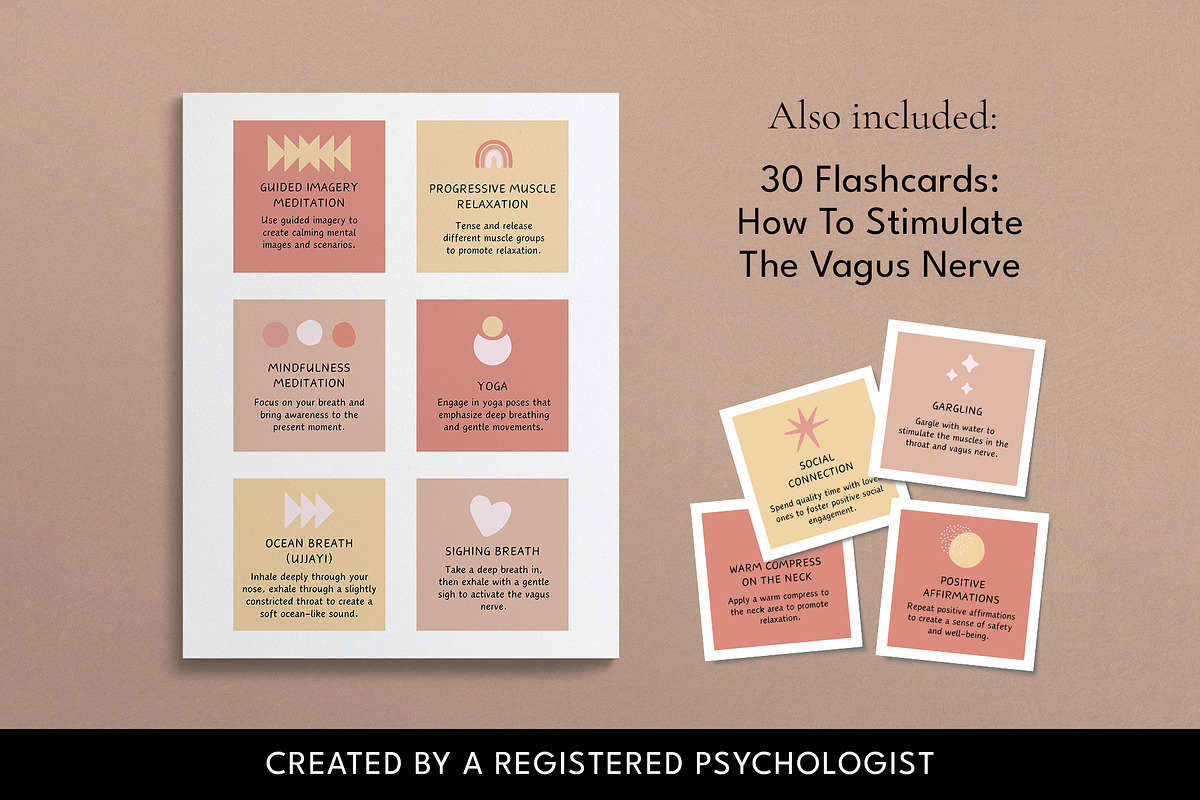 Polyvagal Theory Therapy Tool Canva, a Design Template by Miri Campbell (Photo 6 of 10)