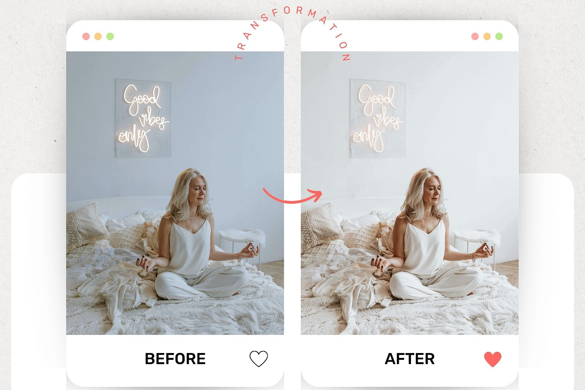 10 Minimal lightroom Presets and Lut, a Preset Add-On by presetsroom (Photo 4 of 14)