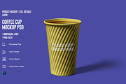 Coffee Cup Mockup, a Cups & Container Mockup by Se٧enStudio (Thumbnail 1 of 2)