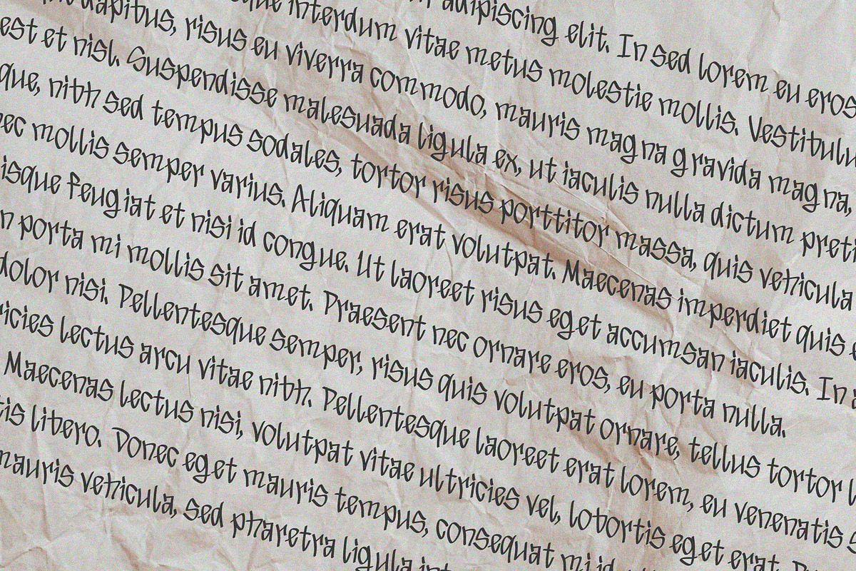 Cappuccino Handwriting Font, a Handwritten Font by Ruddean2109 (Photo 7 of 10)