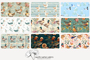 80 duck seamless pattern, a Pattern Graphic by Poppy Lane Studio (Thumbnail 10 of 11)