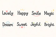 Quibbly – Playful Handwritten Font, a Handwritten Font by Wow Magic (Thumbnail 3 of 5)