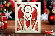 Angels Bundle 3D Layered Cut Files, a Decorative Illustration by pixaroma (Thumbnail 4 of 5)