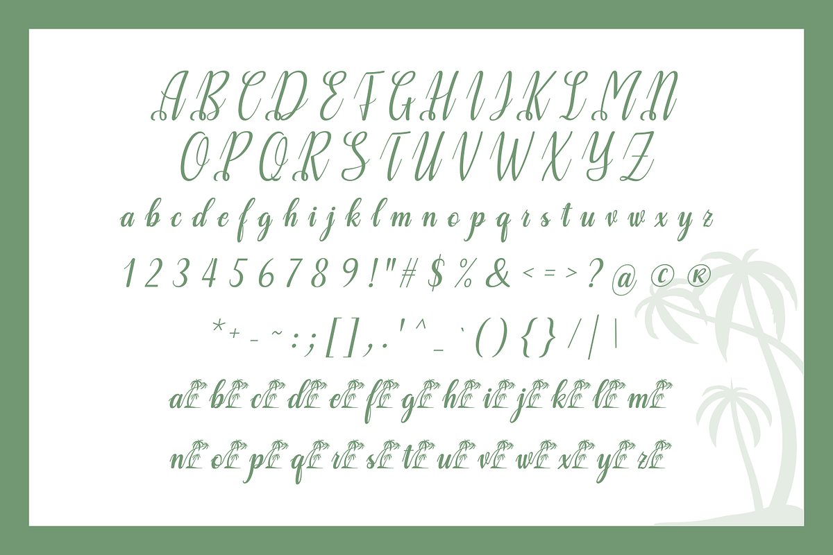 Marettimo Summer-Vibe Font preview 6