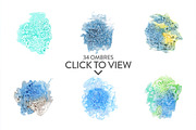 Crystalised Watercolors, a Texture Graphic by Graphic Goods Co (Thumbnail 2 of 7)