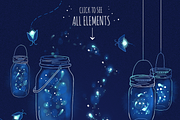Fireflies & Jars, an Illustration by Annie Sauvage (Thumbnail 4 of 5)