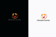 Lifestyle Family People Logo, a Branding & Logo Template by legendshop (Thumbnail 1 of 2)