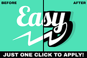 Depth - 3D Extrude and Swoosh Kit, a Layer Style Add-On by Matt Borchert (Thumbnail 2 of 5)