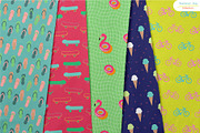 Summer Joy - Seamless Patterns, a Pattern Graphic by InaCorart (Thumbnail 3 of 8)