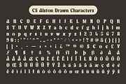 CS Alston Drawn, a Serif Font by Craft Supply Co. (Thumbnail 8 of 8)