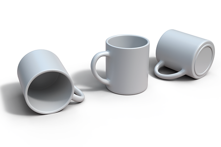 Ceramic Mug 3D, a Furniture 3D Model by Just Shop