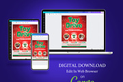 Christmas Toy Drive Flyer Template, a Flyer Template by Four C Graphic (Thumbnail 6 of 11)