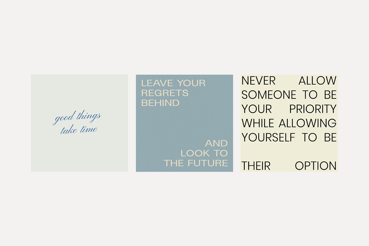 Instagram Quotes Posts Stories PS, a Social Media Template by Love Radiation Studio (Photo 6 of 19)