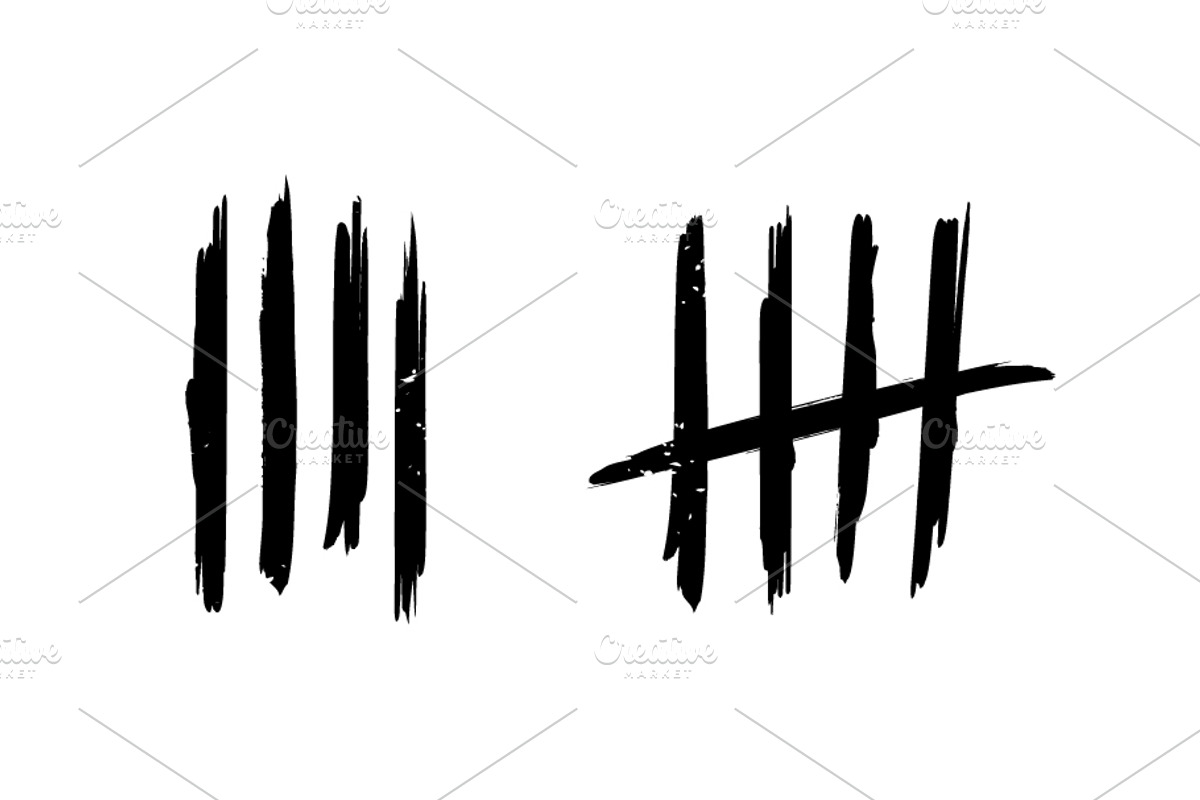 Hand Drawn Checklist Or Tally Sheet, an Object Graphic by Black White Mouse Design (Photo 3 of 3)